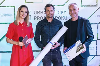 Ocenění v soutěži Urbanistický projekt roku 2025 