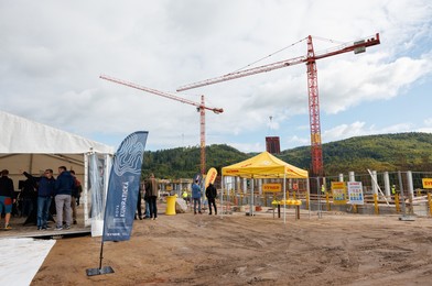 Pod Ještědem roste největší rezidenční projekt v kraji