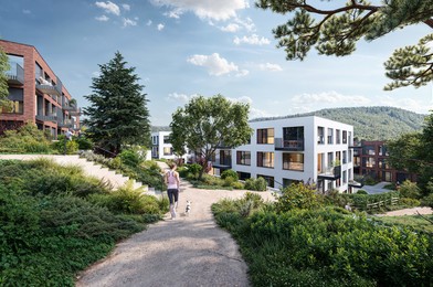 SYNER testuje při stavbě bytů na Nové Kunratické v Liberci systém kombinující dřevo a beton